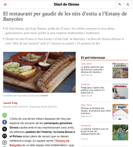 diari de girona vora estany grup tastum