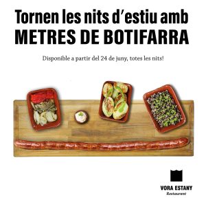 metres de botifarra, banyoles, vistes a l'estany